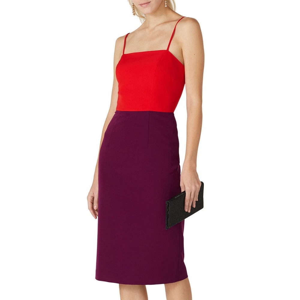 MILLY | $325 Colorblock Pencil Dress